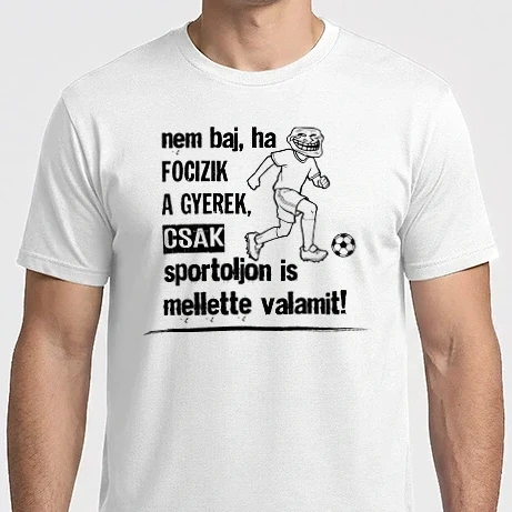 Férfi Imperial póló - Nem baj, ha focizik