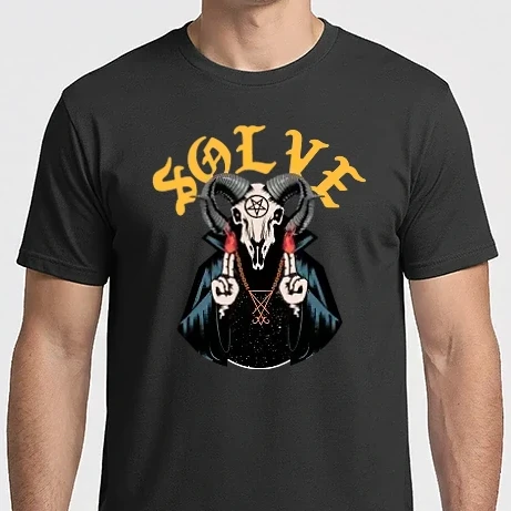 Férfi Imperial póló - Solve by Lucifer 03