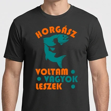 Férfi Imperial póló - horgász vagyok2