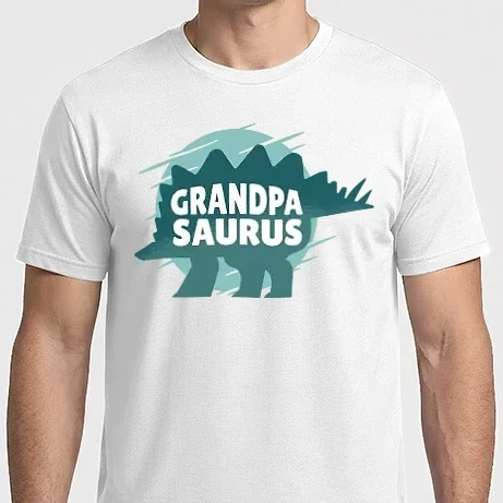 Férfi Imperial póló - Grandpasaurus