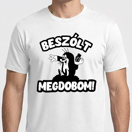 Férfi Imperial póló - Beszólt megdobom!