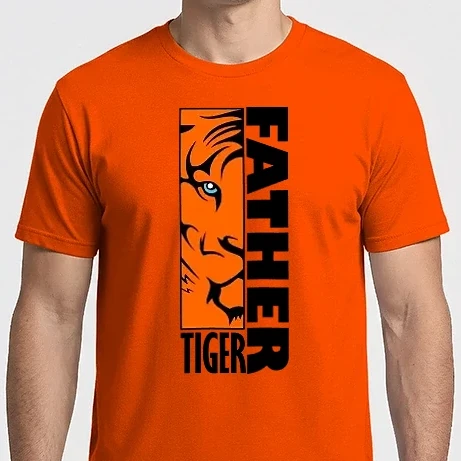 Férfi Imperial póló - father tiger