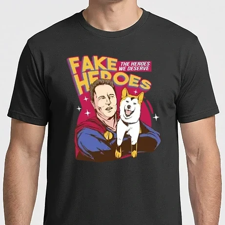 Férfi Imperial póló - Elon Musk