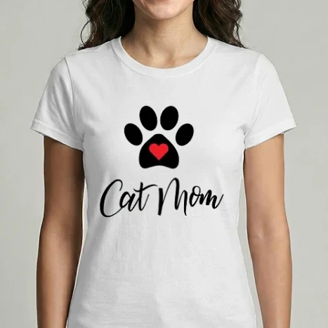 Női Imperial póló - Cat Mom