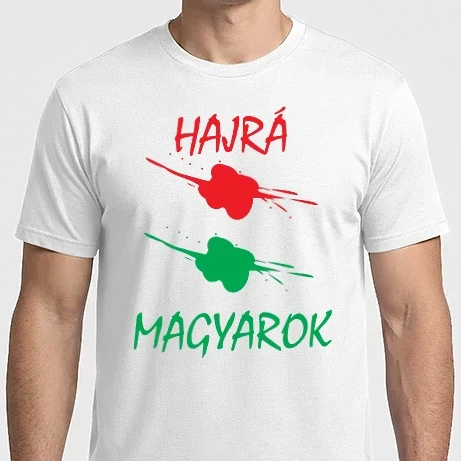 Férfi Imperial póló - Hajrá Magyarok!