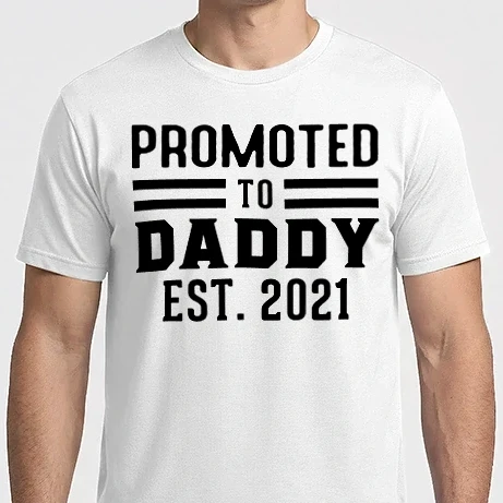 Férfi Imperial póló - Promoted to Daddy