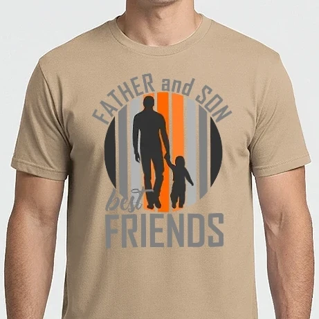 Férfi Imperial póló - father and son