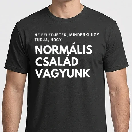 Férfi Imperial póló - Normális család