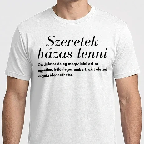 Férfi Imperial póló - Házasság