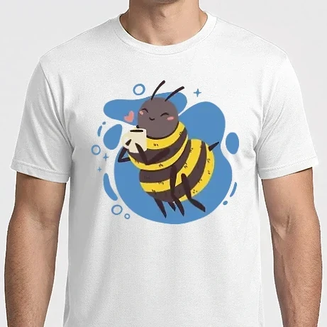 Férfi Imperial póló - Boldog méhecske