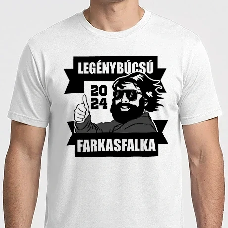 Férfi Imperial póló - Farkasfalka legénybúcsú