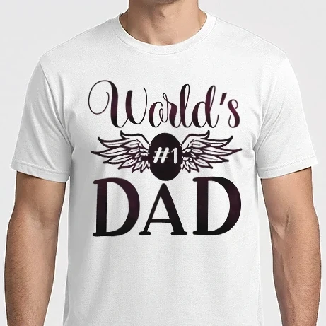 Férfi Imperial póló - World’s #1 Dad