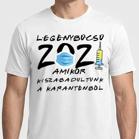 Férfi Imperial póló - FRIENDS LEGÉNYBÚCSÚ DRK
