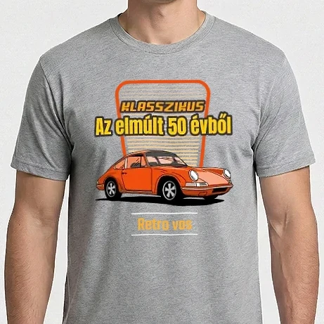 Férfi Imperial póló - Retro vas 01