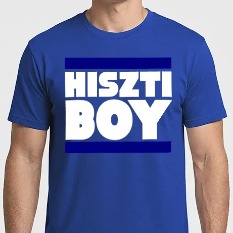 Férfi Imperial póló - hiszti boy fehér