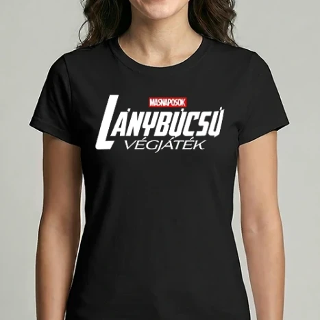 Női Imperial póló - Lánybúcsú - végjáték - white