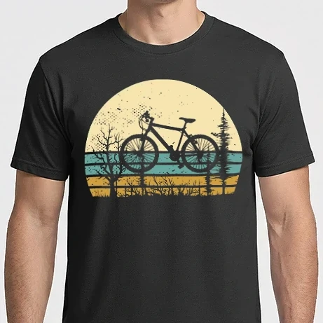 Férfi Imperial póló - Vintage bringa 