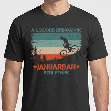 Férfi Imperial póló - Legjobb bringás - Január 