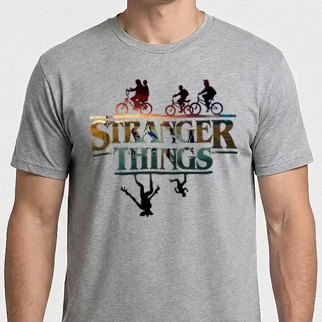 Férfi Imperial póló - Stranger Things v6