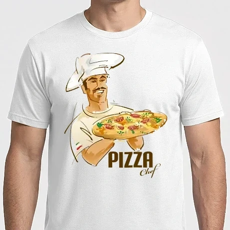 Férfi Imperial póló - Pizza chef