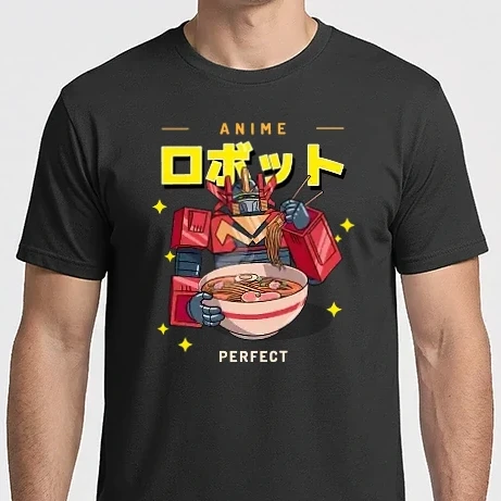 Férfi Imperial póló - Ramen anime 01