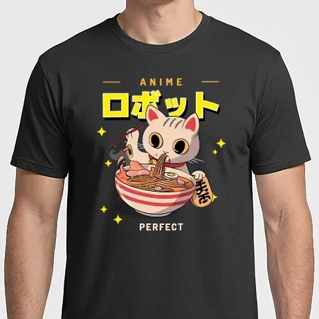 Férfi Imperial póló - Ramen anime 05
