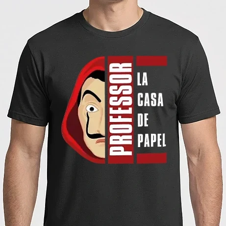 Férfi Imperial póló - professor - La casa de papel