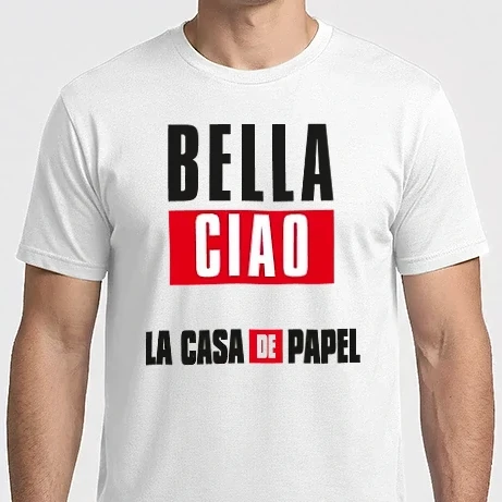 Férfi Imperial póló - Bella Ciao / Nagy pénzrablás / La Casa De Papel