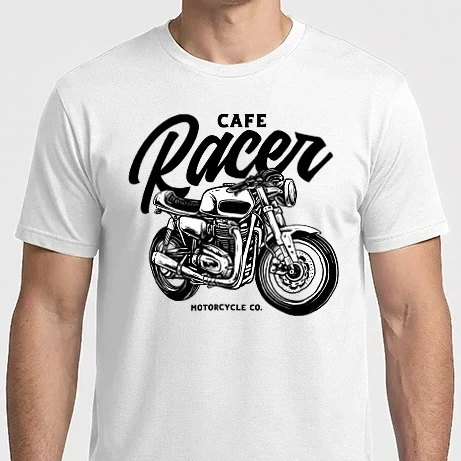 Férfi Imperial póló - Cafe racer