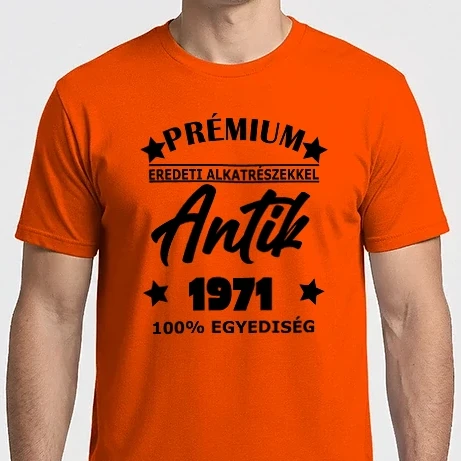 Férfi Imperial póló - antik 1971