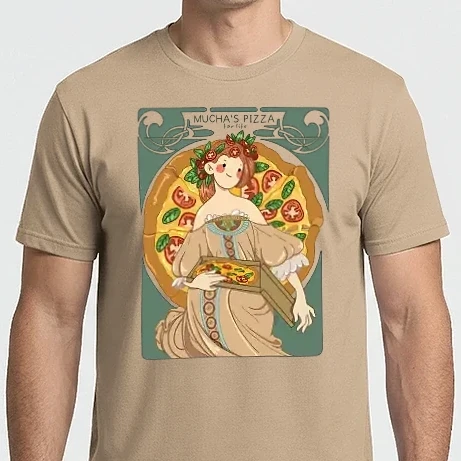 Férfi Imperial póló - Mucha's pizza