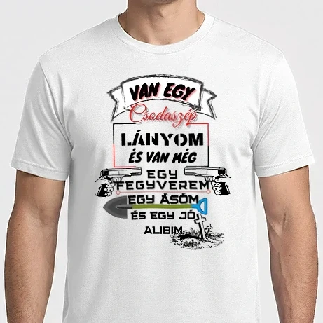 Férfi Imperial póló - Van egy csodaszép lányom