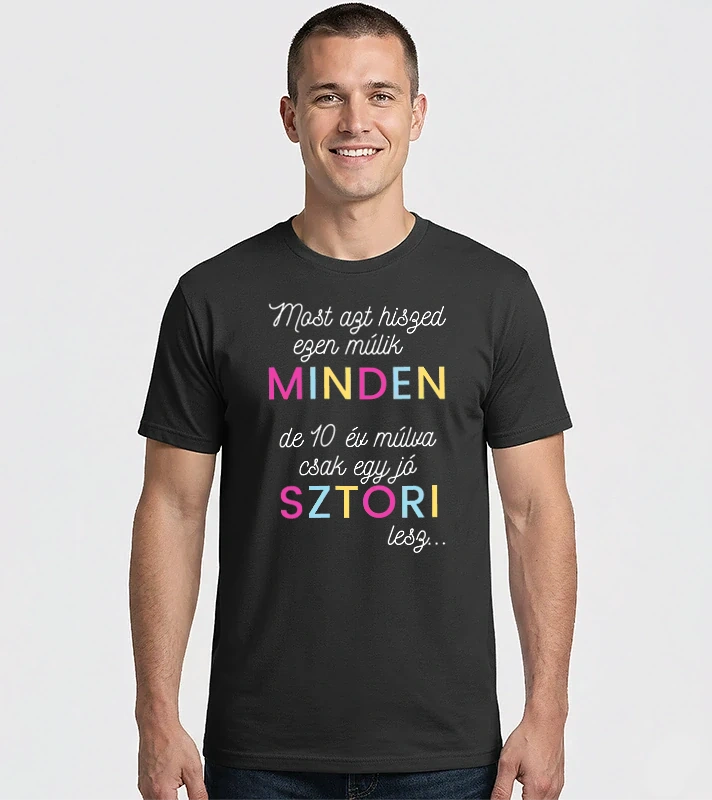 Minden...Sztori... – Férfi Imperial póló