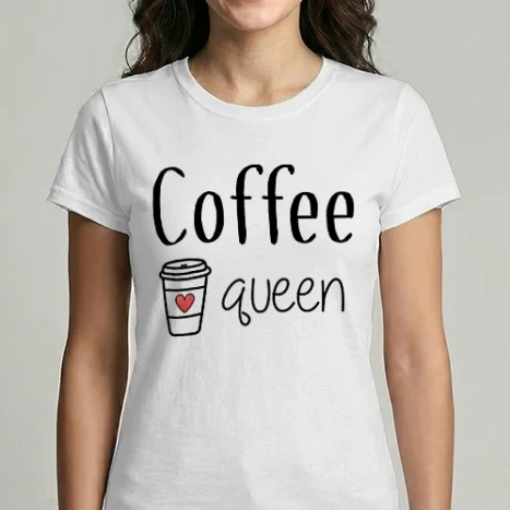 Női Imperial póló - SAO_T042_CoffeeQueen