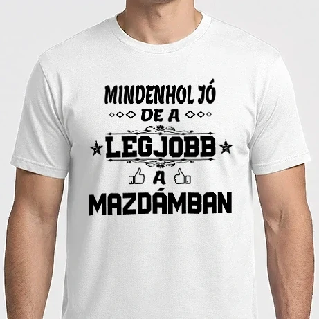 Férfi Imperial póló - Mindenhol jó, de legjobb a Mazdámban