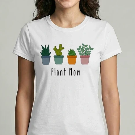 Női Imperial póló - SAO_T038_PlantMom