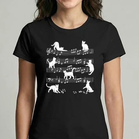 Női Imperial póló - Cica kotta