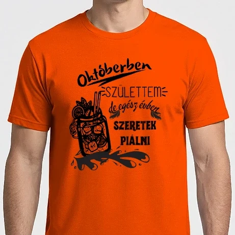 Férfi Imperial póló - Születésnapi minta (10)