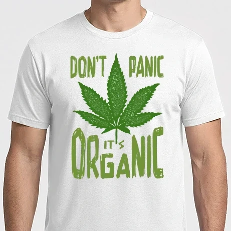 Férfi Imperial póló - Don't Panic - It's Organic 2 