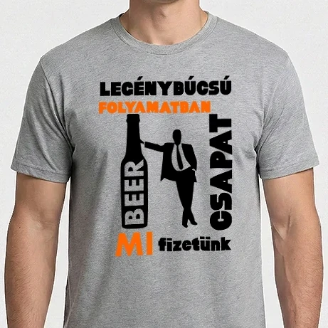 Férfi Imperial póló - legénybúcsú csapat