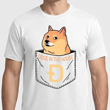 Férfi Imperial póló - Dogecoin