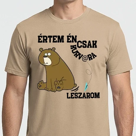 Férfi Imperial póló - Értem én csak kurv@ra leszarom