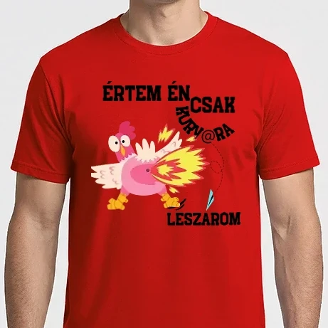Férfi Imperial póló - Értem én csak kurv@ra leszarom