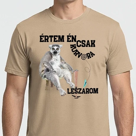 Férfi Imperial póló - Értem én csak kurv@ra leszarom