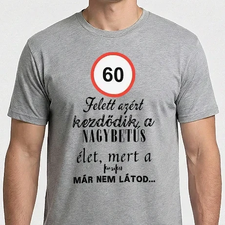 Férfi Imperial póló - 60 Felett / Születésnap