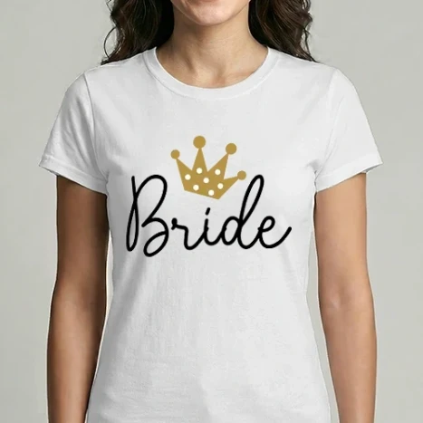 Női Imperial póló - SAO_T077_BrideCrown