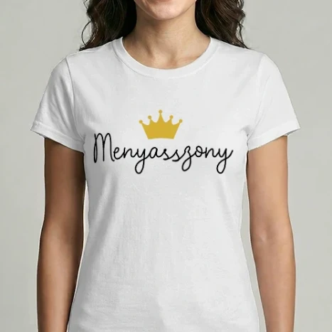 Női Imperial póló - SAO_T080_MenyasszonyCrown