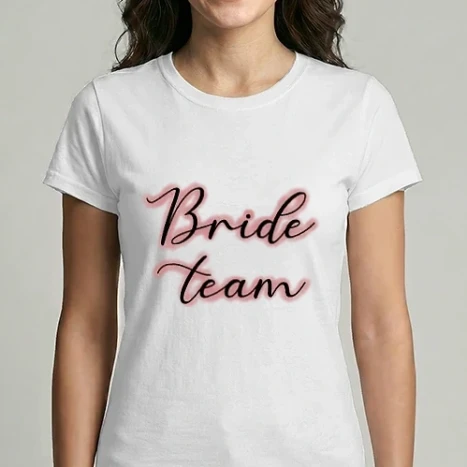 Női Imperial póló - SAO_T081_BrideTeamRose