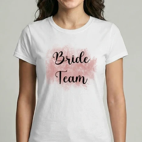 Női Imperial póló - SAO_T083_BrideTeamRoseSpray