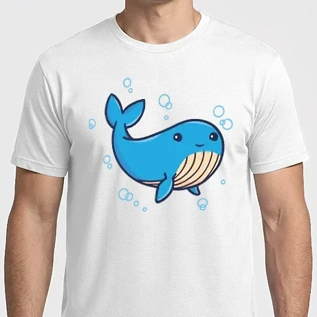 Férfi Imperial póló - Bálna